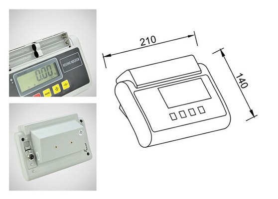 重量表示 - 正確な重量測定のためのLED/LCD画面