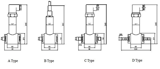 空気圧トランスミッター 作業温度 -10~+ 80°C CE認証